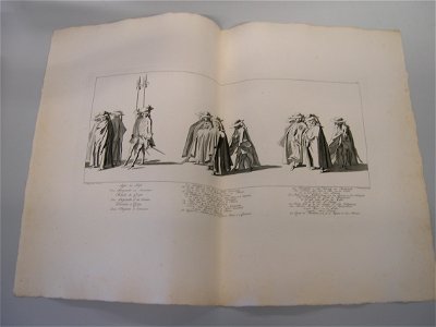 Prent begrafenisstoet Willem IV, objectnr B 5330.22