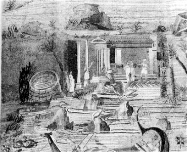 Praeneste - Nile Mosaic - Section 8 and 21