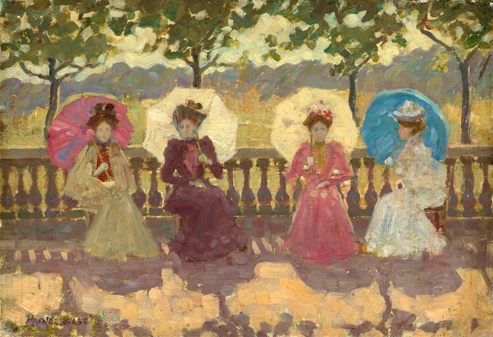 In the Park, Paris A27250