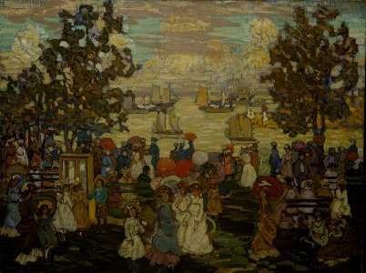 Maurice Brazil Prendergast - Salem Willows (1904)