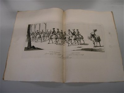 Prent begrafenisstoet Willem IV, objectnr B 5330.2