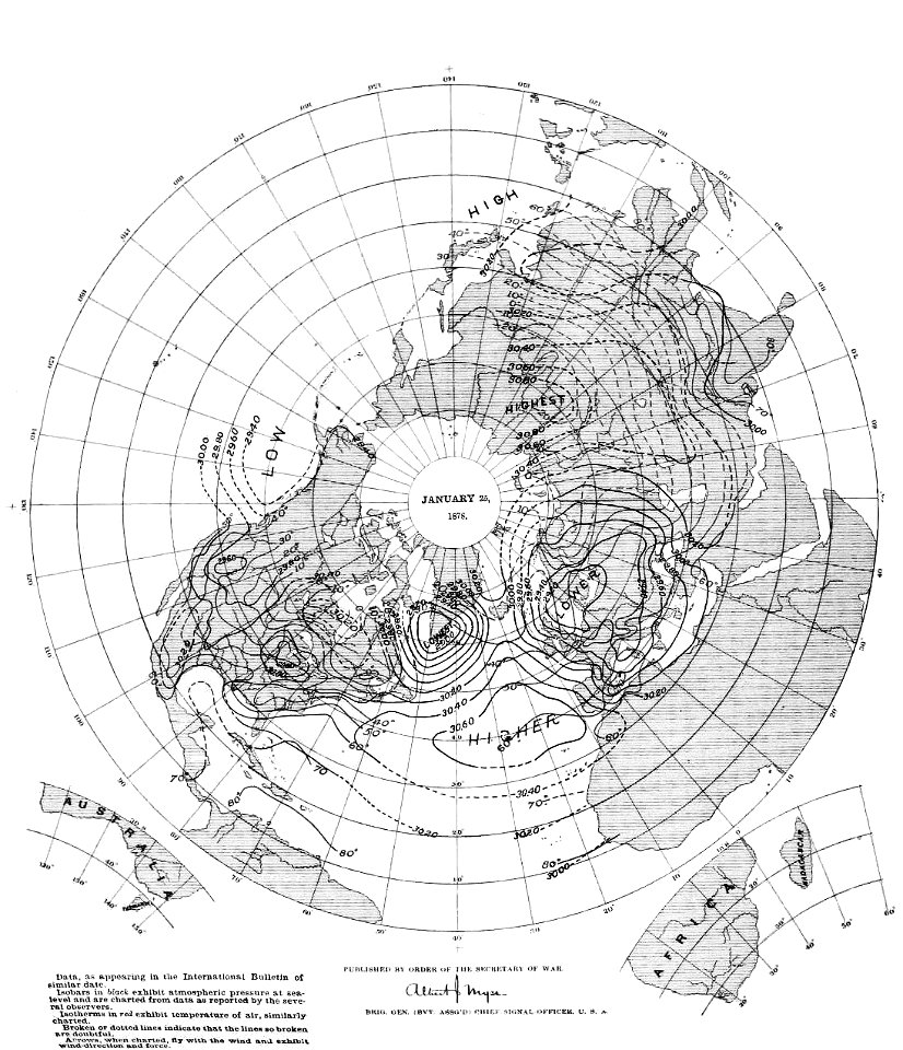 PSM V16 D306 World weather map jan 25 1878