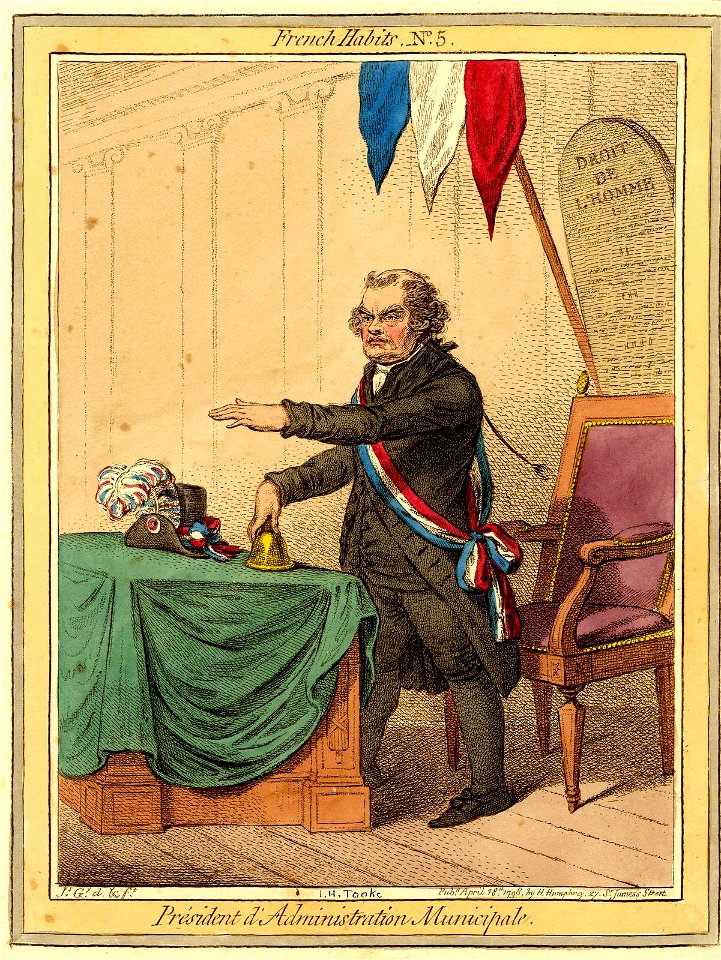 President D'Administration Municipale. (BM 1868,0808.6724)