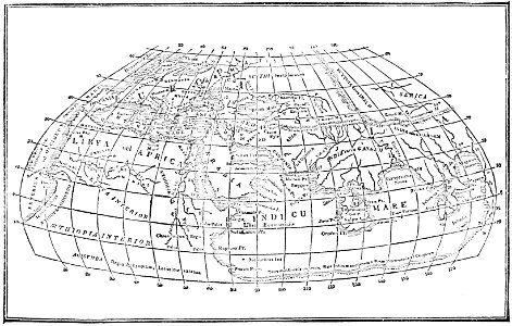 PSM V16 D508 Map of ptolemy 150 ad