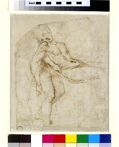 Raphael - Verso The dead Christ carried to the Tomb, WA1846.166