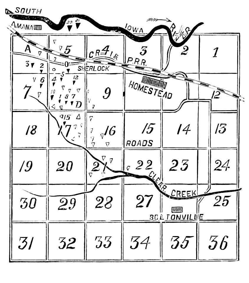 PSM V07 D609 Iowa township iowa county iowa