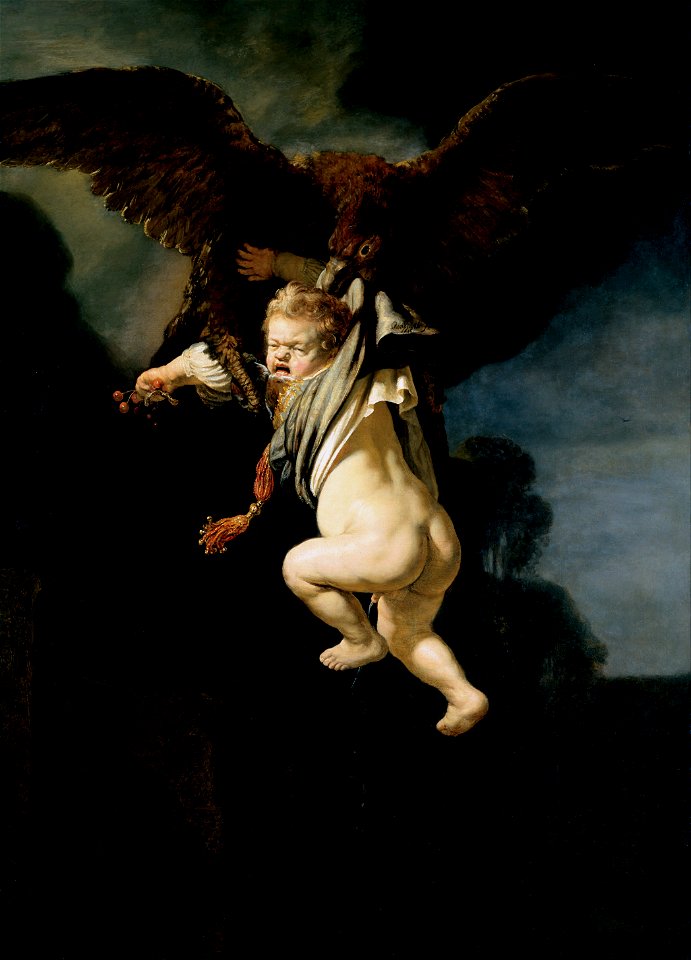 Rembrandt - The Abduction of Ganymede - Google Art Project