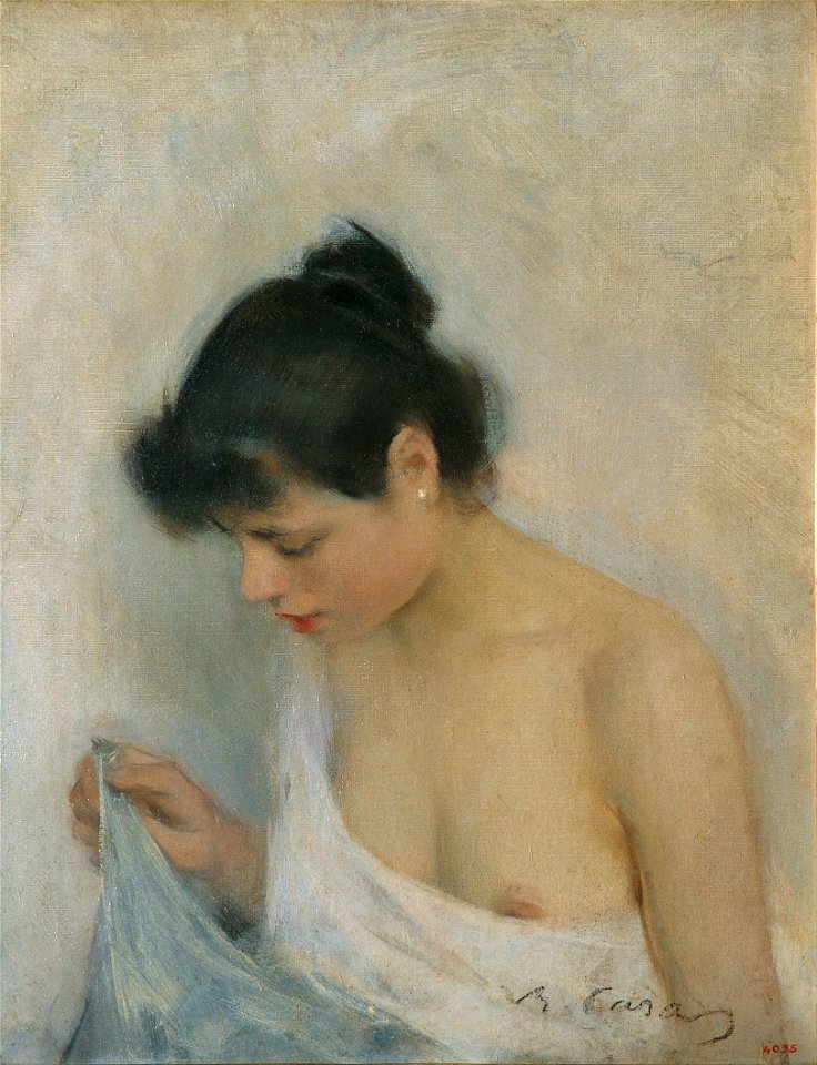 Ramon Casas - Study - Google Art Project