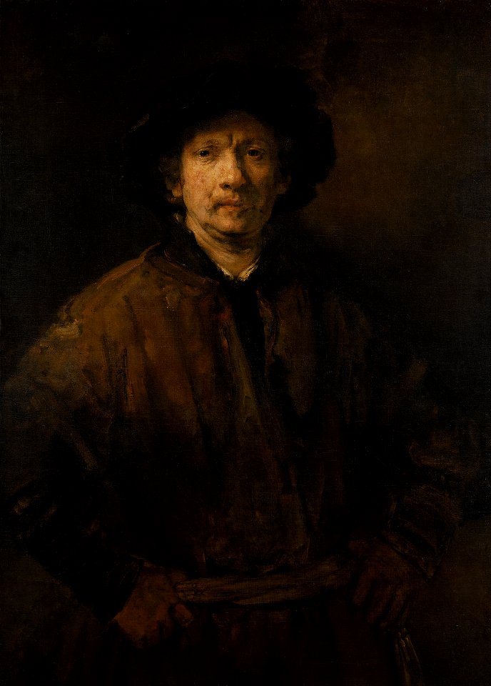 Rembrandt Harmenszoon van Rijn - Large Self-Portrait - Google Art Project