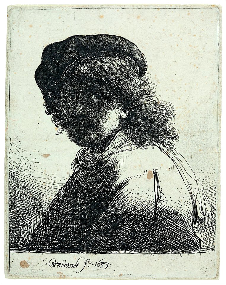 Rembrandt Harmensz. van Rijn - Self-Portrait - Google Art Project