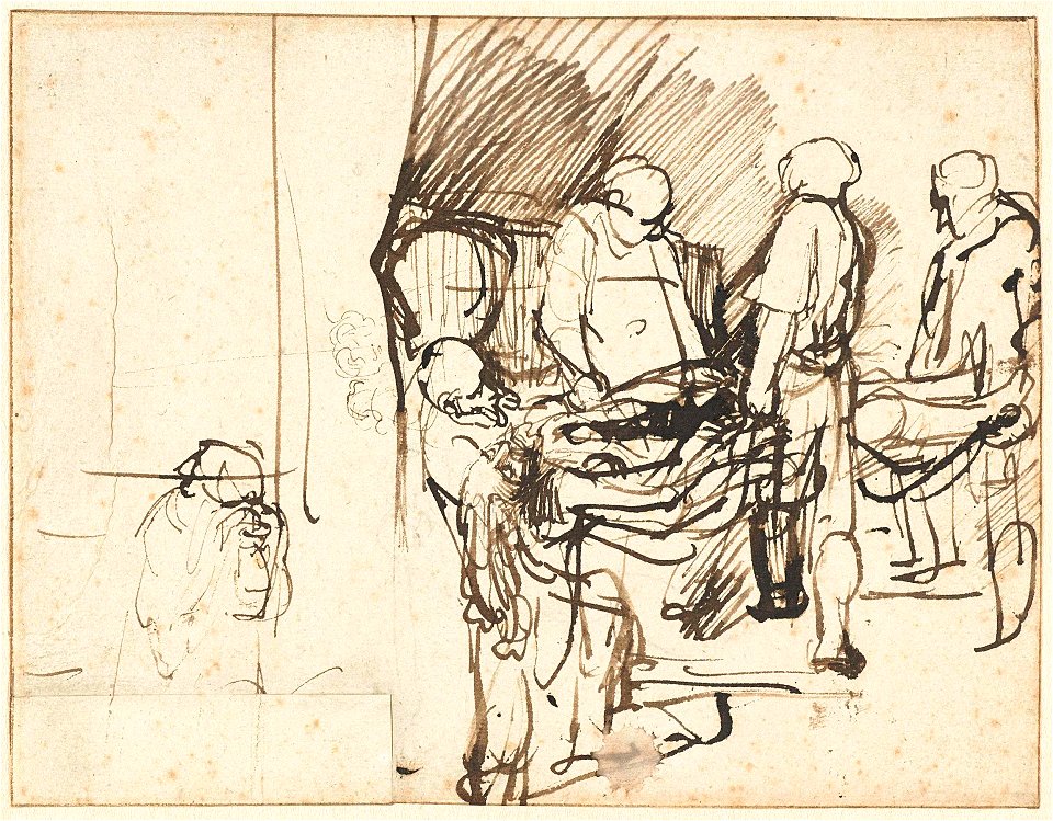 Rembrandt The Entombment of Christ (Rijksmuseum)