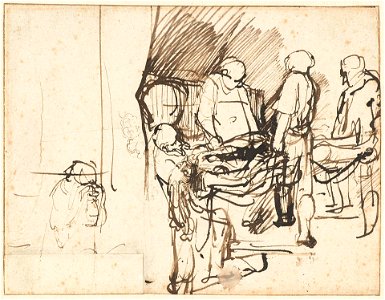 Rembrandt The Entombment of Christ (Rijksmuseum)