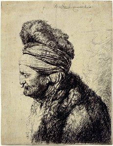 Rembrandt van Rijn - The Second Oriental Head