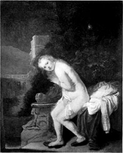 Rembrandt Harmensz. van Rijn 151 black and white