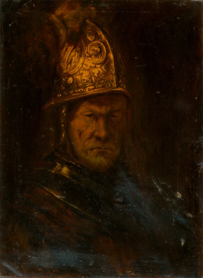 Rembrandt van Rijn - Man with a Golden Helmet - O 2246 - Slovak National Gallery