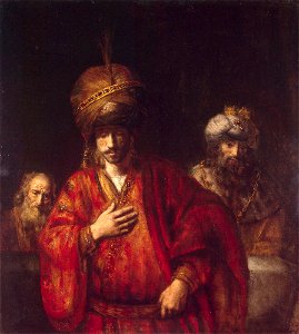 Rembrandt, David and Uriah