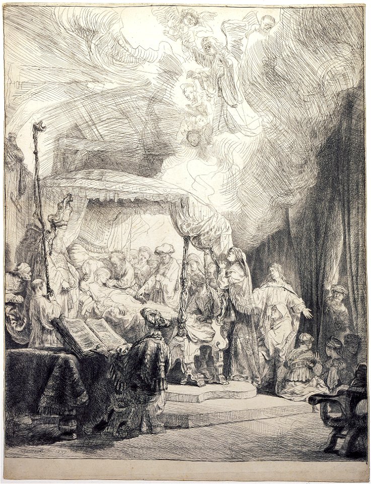 Rembrandt van Rijn - The Death of the Virgin