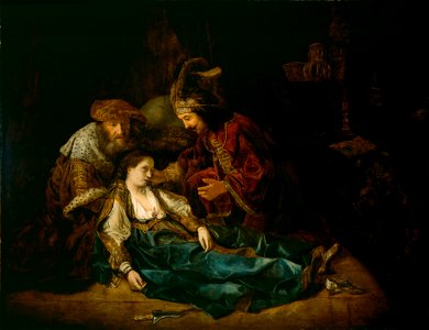 Rembrandt Harmensz van Rijn - The Death of Lucretia (^) - 89.44 - Detroit Institute of Arts. Free illustration for personal and commercial use.