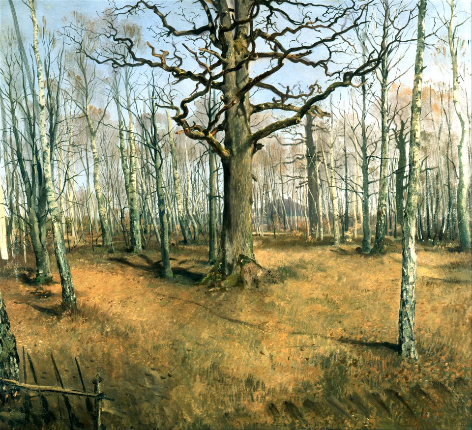 Ferdinand von Rayski - Wermsdorf Forest - Google Art Project