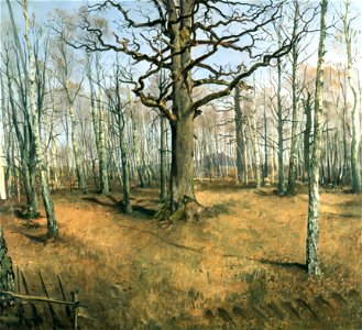 Ferdinand von Rayski - Wermsdorf Forest - Google Art Project
