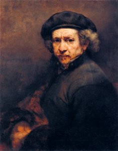 Rembrandt self portrait