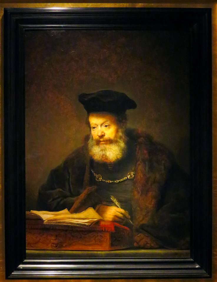 Rembrandt Scholar at the Lectern (1)