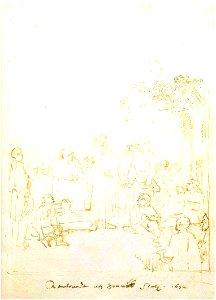 Rembrandt Homer Reciting Verses