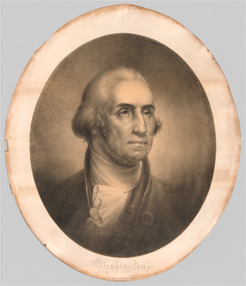 Rembrandt Peale (American, 1778-1860) - Head of George Washington - 422.1915 - Cleveland Museum of Art