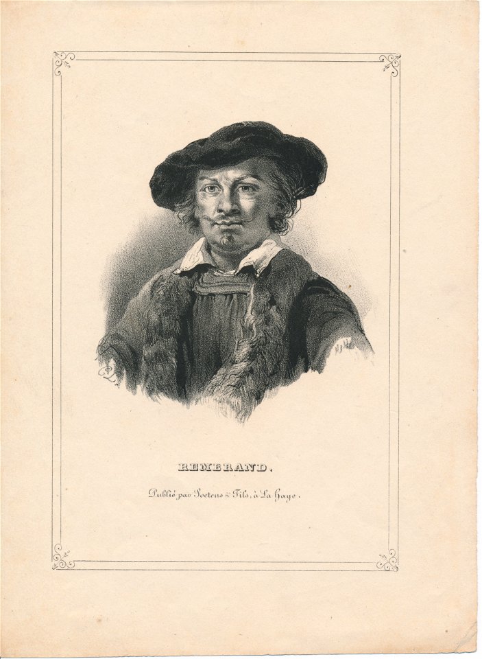 Rembrandt van Rijn 1606-1669 Erfgoedcentrum Rozet 300 191 d 2 A-15