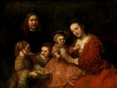 Rembrandt van Rijn - Familieportret (Herzog Anton Ulrich-Museum)