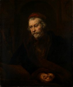 Rembrandt, The Apostle Paul, 1659, The National Gallery, London. Free illustration for personal and commercial use.