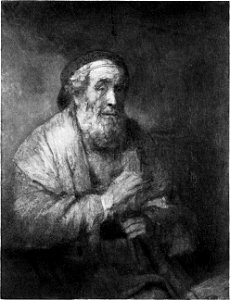 Rembrandt Harmensz. van Rijn 061 black and white