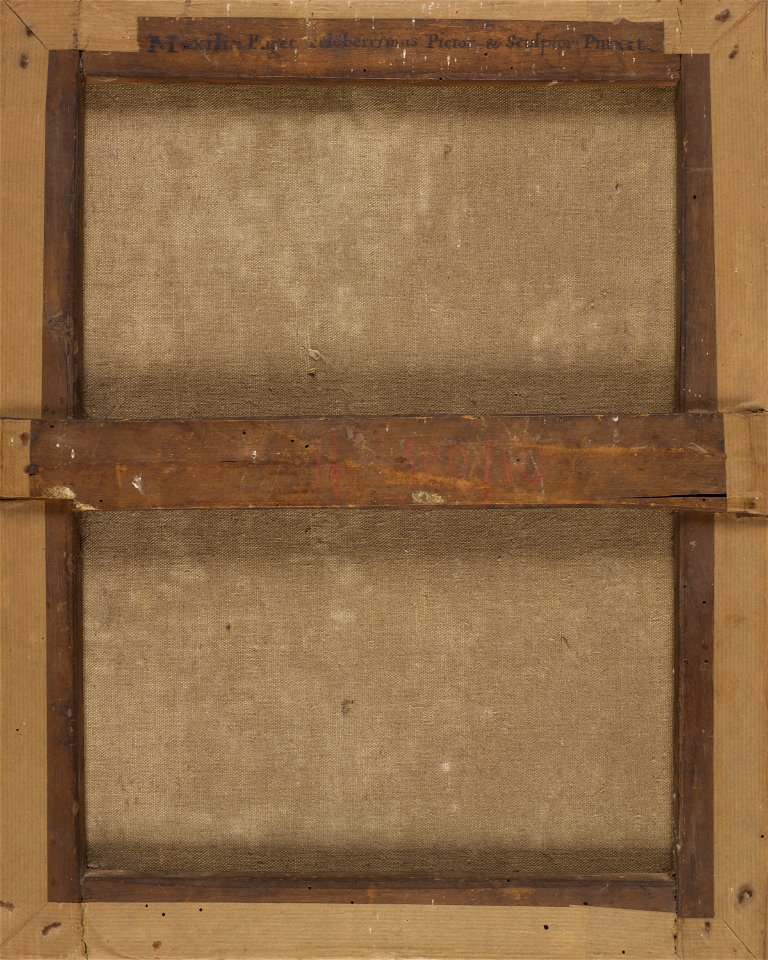 Revers du -Mater Dolorosa- de Pierre Puget (bgw17 0081)