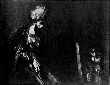 Rembrandt Harmensz. van Rijn 030 black and white