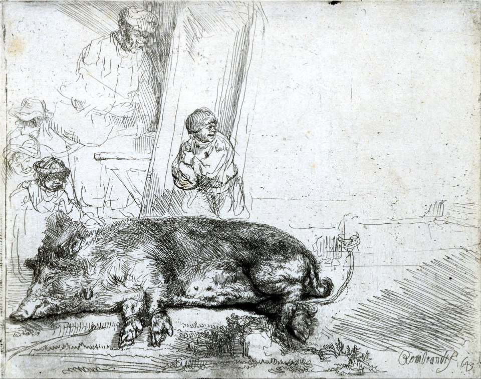 Rembrandt van Rijn - The Hog - Google Art Project