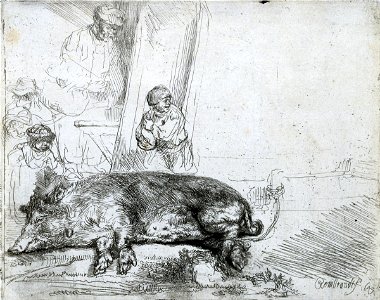 Rembrandt van Rijn - The Hog - Google Art Project