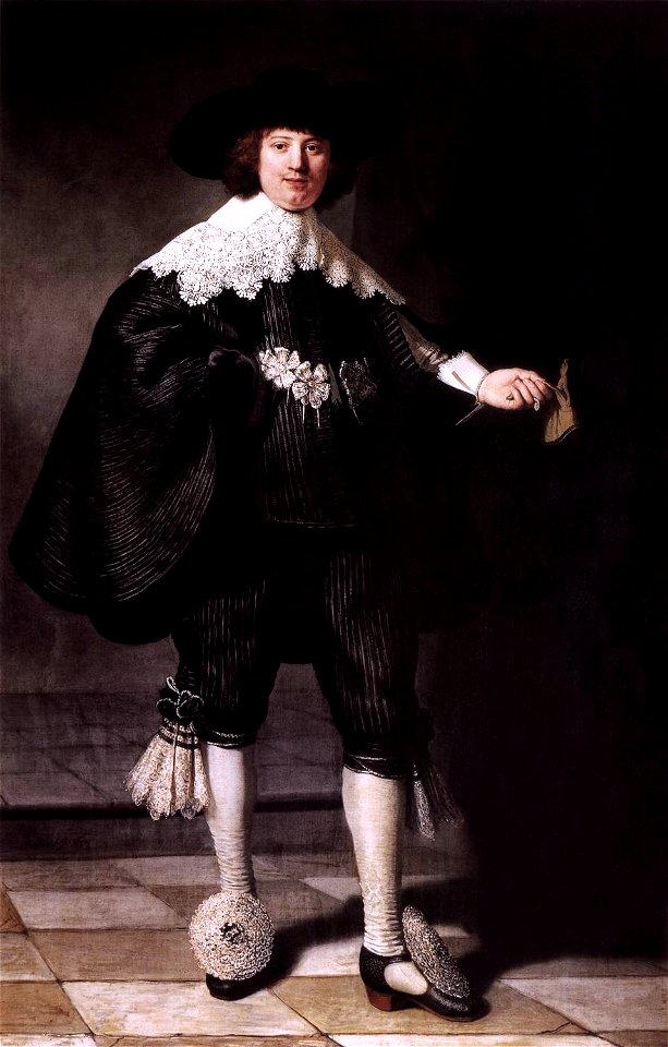 Rembrandt Portrait of Marten Soolmans