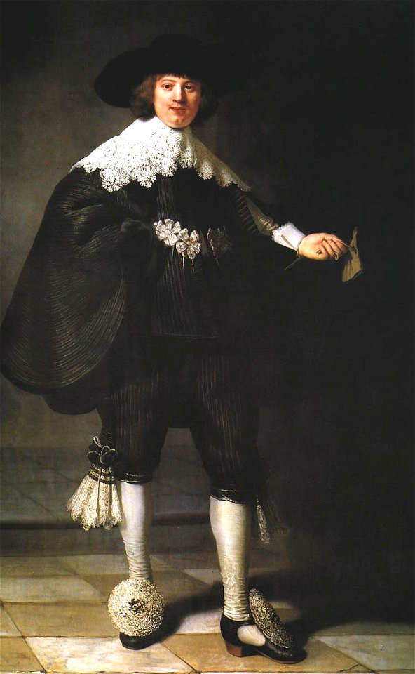 Rembrandt, Portrait of Maerten Soolmans, 1634