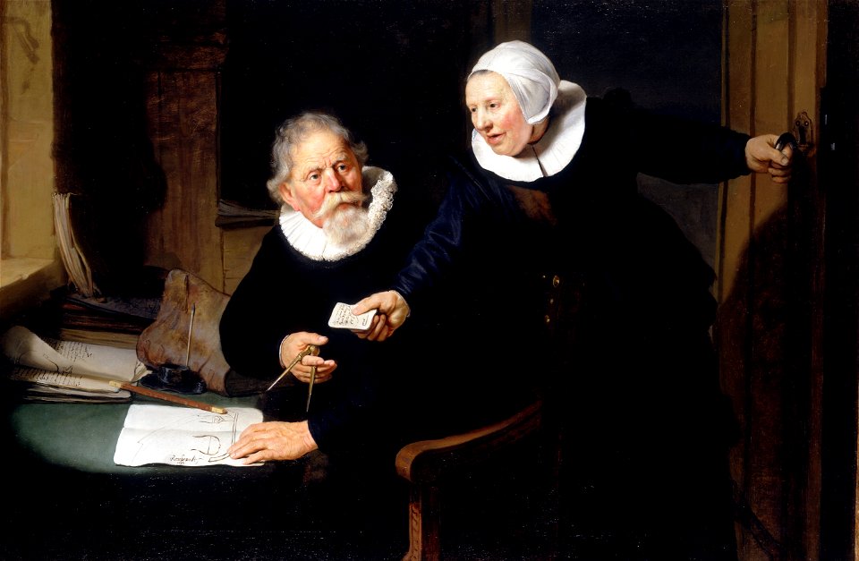 2-1637) and his Wife, Griet Jans - Google Art Project