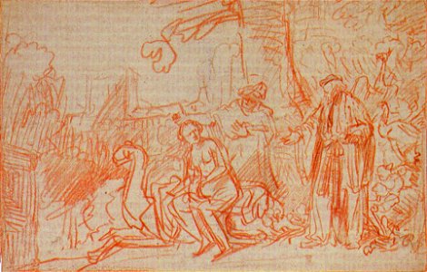 Rembrandt Susanna Zeichnung