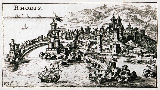 Rhodis - Sandrart Jacob Von - 1686