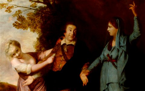 Reynolds-Garrick between tragedy and comedy