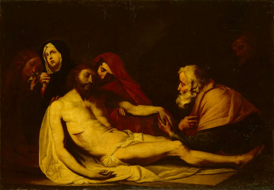 Ribera - Nachahmer - Beweinung Christi, Gal.-Nr. 708