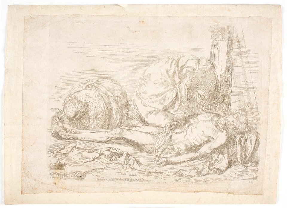 Ribera - Lamentación sobre el cuerpo de Cristo Muerto, G005806