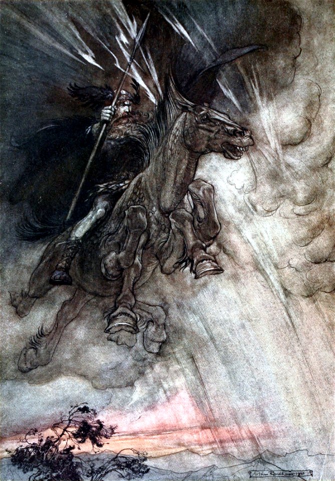 Rhinegold and the Valkyries Frontis
