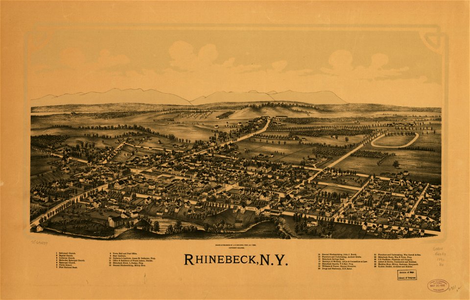 Rhinebeck, N.Y. LOC 75694839