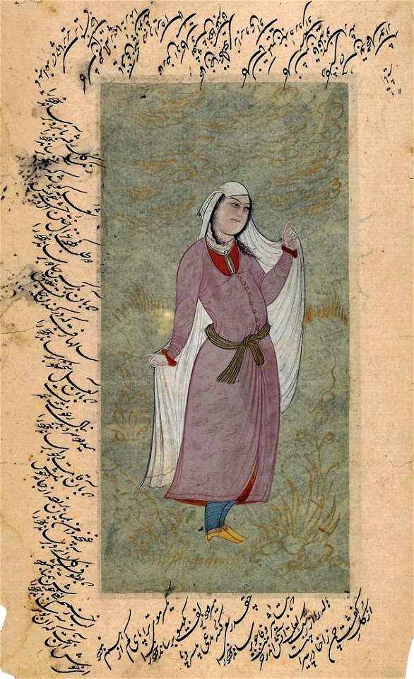 Reżā Abbāsi school Young woman