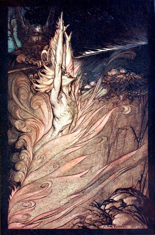 Rhinegold and the Valkyries p 156