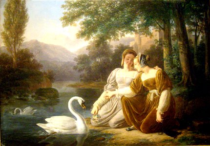 Revoil, Pierre-Henri - Deux chatelaines