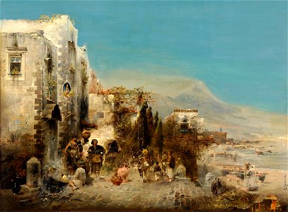Robert Allot Strand von Neapel